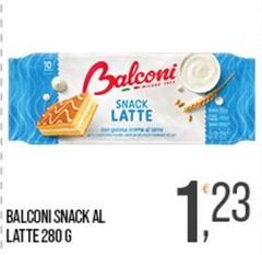 Balconi - Snack Al Latte