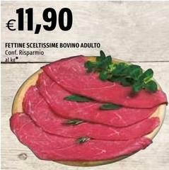 Fettine Sceltissime Bovino Adulto
