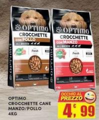 Optimo - Crocchette Cane Manzo/Pollo
