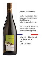 La Rambarde - Vino Pouilly-Fumé