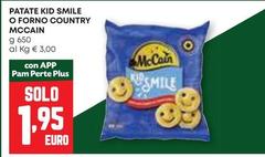 Mccain - Patate Kid Smile O Forno Country