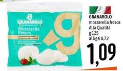 Granarolo - Mozzarella Fresca Alta Qualità