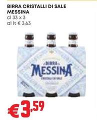 Messina - Birra Cristalli Di Sale