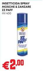 Zz Paff - Insetticida Spray Mosche & Zanzare