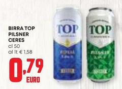 Pilsner - Birra Top  Ceres