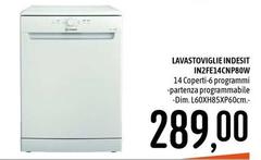 Indesit - Lavastoviglie  In2fe14cmp80w