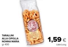 Nonna maria - Tarallini Alla Cipolla