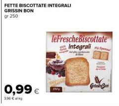 Grissin Bon - Fette Biscottate Integrali