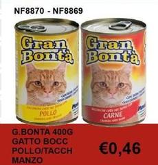 Monge - G.Bonta Gatto Bocc Pollo/Tacch Manzo Carne
