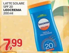 Leocrema - Latte Solare Spf 20