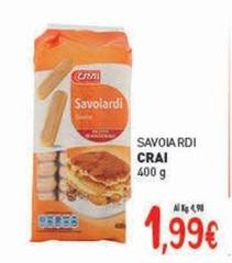 Crai - Savoiardi