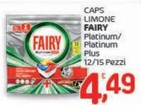 Fairy - Caps Limone Platinum