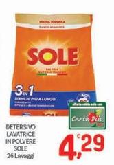 Sole - Detersivo Lavatrice In Polvere