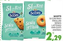 Scotti - Si Con Riso Frollini Senza Lattosio