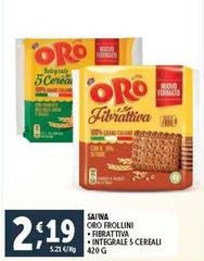 Saiwa - Oro Frollini Fibrattiva