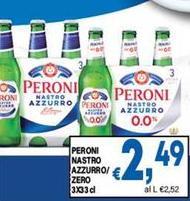 Peroni - Nastro Azzurro/Zero