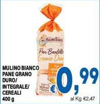 Mulino Bianco - Pane Grano Duro/Integrale/Cereali