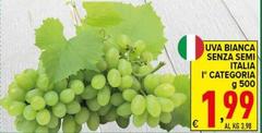 Semi - Uva Bianca Senza  Italia