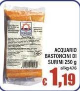 Acquario Bastoncini Di Surimi