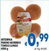 Interpan -  Panino Morbido Tondo/Lungo