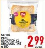 Schar - Pane Sandwich Xl Senza Glutine