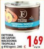 Fattoria sapori - Macedonia Tropicale