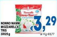 Nonno Nanni - Mozzarella Tris