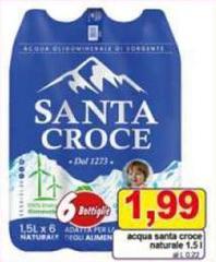 Santa croce - Acqua Santa Croce Naturale