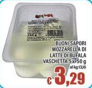 Sapori - Buoni Mozzarella Di Latte Di Bufala Vaschetta