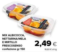 Fresco senso - Mix Albicocca, Nettarina/Mela E Mirtillo