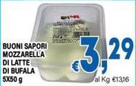 Sapori - Buoni Mozzarella Di Latte Di Bufala