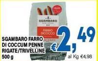 Sgambaro - Farro Di Coccum Penne Rigate/trivelline