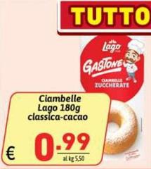Lago - Ciambelle Classica-Cacao