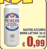 Peroni - Nastro Azzurro Birra Lattina