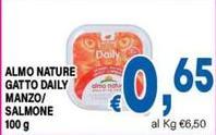 Almo Nature -  Gatto Daily Manzo/Salmone