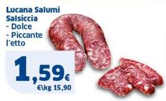 Lucana salumi - Salsiccia Dolce