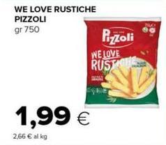 Pizzoli - We Love Rustiche