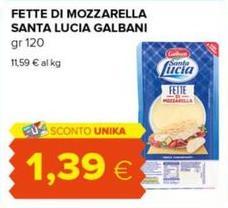Galbani - Fette Di Mozzarella Santa Lucia