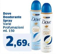 Dove - Deodorante Spray