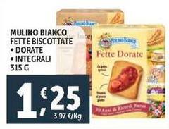Mulino Bianco - Fette Biscottate Dorate/ Integrali