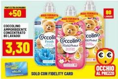 Coccolino - Ammorbidente Concentrato 80 Lavaggi