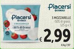Conad - 3 Mozzarella