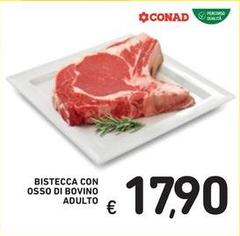 Conad - Bistecca Con Osso Di Bovino Adulto
