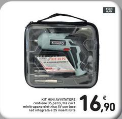 Kombo - Kit Mini Avvitatore