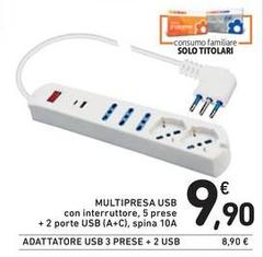 Solo - Multipresa Usb