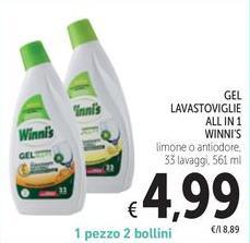 Winni's - Gel Lavastoviglie All In 1