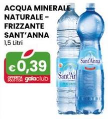 Sant'anna - Acqua Minerale Naturale/Frizzante