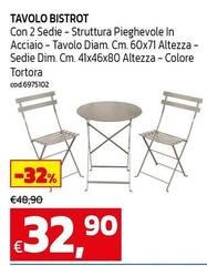 Tortora - Tavolo Bistrot