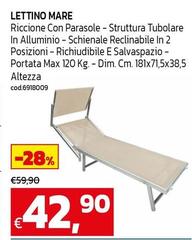 Mare - Lettino
