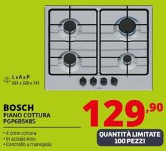 Bosch - Piano Cottura PGP6B5K85 